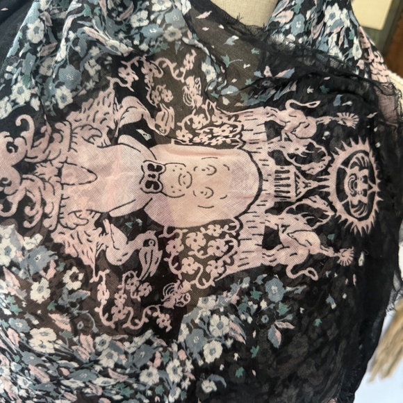 ZADIG & VOLTAIRE Kerry Flower Dog Scarf - Picture 2 of 5